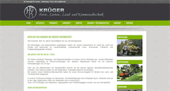 Desktop Screenshot of krueger-motorgeraete.de